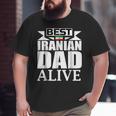 Storecastle Best Iranian Dad Father's Day Iran Flag Big and Tall Men T-shirt
