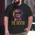 Tie Dye Best Doodle Dad Ever Goldendoodle Dog Dad Big and Tall Men T-shirt