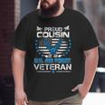 Us Air Force Veteran Proud Cousin Of An Air Force Big and Tall Men T-shirt