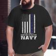 Us Navy Veteran Veterans Day Tshirt Big and Tall Men T-shirt