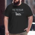Veterans Ch-46 Sea Knight Helicopter Big and Tall Men T-shirt