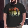 Vintage Golfing Best Step Dad By Par Golf Lovers Fathers Day Big and Tall Men T-shirt