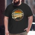 Vintage Gramps Like A Grandpa Only Cooler For Father Day Big and Tall Men T-shirt