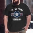 Vintage Us Air Force Veteran Vintage Usaf Veteran Big and Tall Men T-shirt