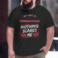 My Wife Is Trinbagonian Roots Trinidad And Tobago Heritage Big and Tall Men T-shirt