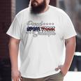 Bold Flag Proud Space Force Grandpa Big and Tall Men T-shirt