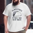 Fitness Taco Gym Big and Tall Men T-shirt
