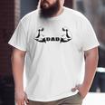 Mens Gym Dad Fathers Day Powerlifter Dad Fitness Dad Big and Tall Men T-shirt