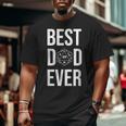 Best Dad Ever D20 Dice Rpg Role Playing Board Game Big and Tall Men T-shirt