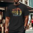Best Papa By Par Father's Day Golf Grandpa Big and Tall Men T-shirt