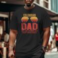 Colombian Dad Retro Sunglasses Colombia Father's Day Big and Tall Men T-shirt