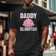 Cool Blobfish For Men Dad Fishermen Sea Animal Big and Tall Men T-shirt