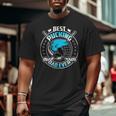Cool Hockey Dad Best Pucking Dad Ever Sports Big and Tall Men T-shirt