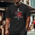 A Dad Has No Costume Halloween Big and Tall Men T-shirt