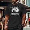 Dad And Son Not Always Eye To Eye But Always Heart To Heart Big and Tall Men T-shirt