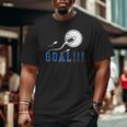 Expectant Father First Time Future Daddy Dad Hockey Big and Tall Men T-shirt