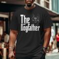 German Shepherd Dog Dad Dogfather Dogs Daddy Father Big and Tall Men T-shirt