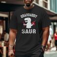 Granddaddy Saurus rex Grandpasaurus Big and Tall Men T-shirt