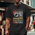 Granddaughter I Have Crazy Grandpa Big and Tall Men T-shirt