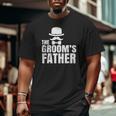 The Groom's Father Wedding Costume Father Of The Groom Big and Tall Men T-shirt