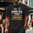 Grumpy Old 10Th Mountain Division Veteran Veterans Day Big and Tall Men T-shirt
