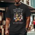 Guitar The Little Voices In My Head Big and Tall Men T-shirt