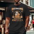 Gym Pitbull Weightlifting Fitness Big and Tall Men T-shirt
