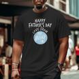 Happy Father's Day From The Bump Gender Reveal Boy New Dad Big and Tall Men T-shirt
