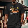 I Know Little German Dachshund Wiener Dog Lover Oktoberfest Big and Tall Men T-shirt