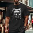 Mens Cornhole Champion Boss Of The Toss Pappy Big and Tall Men T-shirt