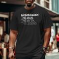 Mens Granddaddy The Man The Myth The Legend Big and Tall Men T-shirt