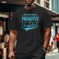 Mens Only The Great And The Best Dads Get Promoted To Grandad Big and Tall Men T-shirt