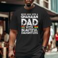 Mens Storecastle Ghanaian Dad Daughters Father's Day Big and Tall Men T-shirt