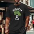 Monstera Dad Plant Dad Plant Daddy Fathers Day Big and Tall Men T-shirt