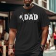 Number One Best Hunting Dad Deer Hunter Father's Day Big and Tall Men T-shirt