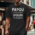 Papou Is My Name Greece Greek Grandpa Grandfather Big and Tall Men T-shirt