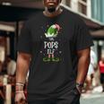 The Pops Elf Family Matching Group Christmas Big and Tall Men T-shirt