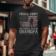 Proud Army National Guard Grandpa Us Military Big and Tall Men T-shirt