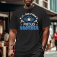 Proud Brother Us Air Force Usaf Veteran Big and Tall Men T-shirt