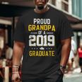 Proud Grandpa Of A 2019 Graduate T-Shirt Fathers Day Big and Tall Men T-shirt