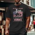 Proud World War 2 Veteran Son Ww2 Grandchild Big and Tall Men T-shirt
