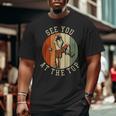 See You At The Top Vintage Style Rock Climbing Retro Big and Tall Men T-shirt