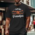 Swim Grandpa Swim Athlete Grandfather Swimmer Swimming Big and Tall Men T-shirt