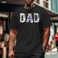 Thin Blue Line FlagShirts Dad Police Father's Day Big and Tall Men T-shirt
