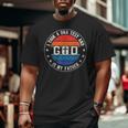 I Took A Dna Test And God Is My Father Jesus Christian Faith Big and Tall Men T-shirt
