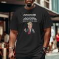 Trump Father's Day You Are The Best Father Big and Tall Men T-shirt