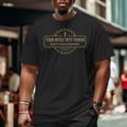 I Turn Wood Into Things What's Your Superpower Woodworking Big and Tall Men T-shirt