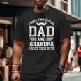 I Have Two Titles Dad And Grandpa I Rock Them Both Vintage Big and Tall Men T-shirt