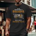 Never Underestimate Grandpa Who Is Also A Trombone Player Big and Tall Men T-shirt