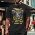 Us Army Ranger Veteran American War Pride Skull Ideas Big and Tall Men T-shirt